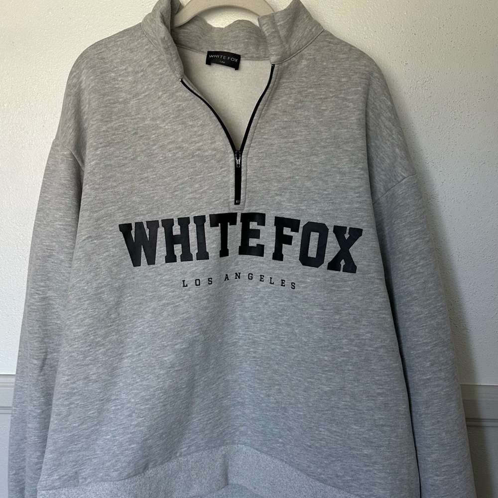 White Fox Sweater